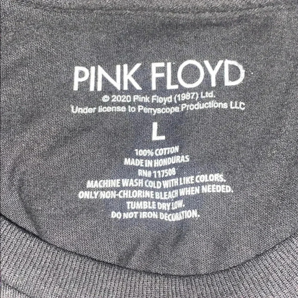 🆕 PINK FLOYD THE DARK SIDE OF THE MOON MEN'S BLACK TEE L🆕 - Picture 6 of 6